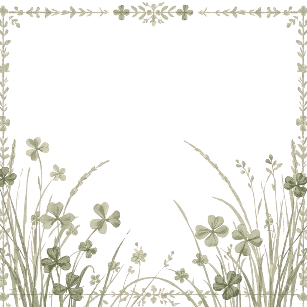 エレガントな草花の飾り枠クリップアート15種類 商用利用可