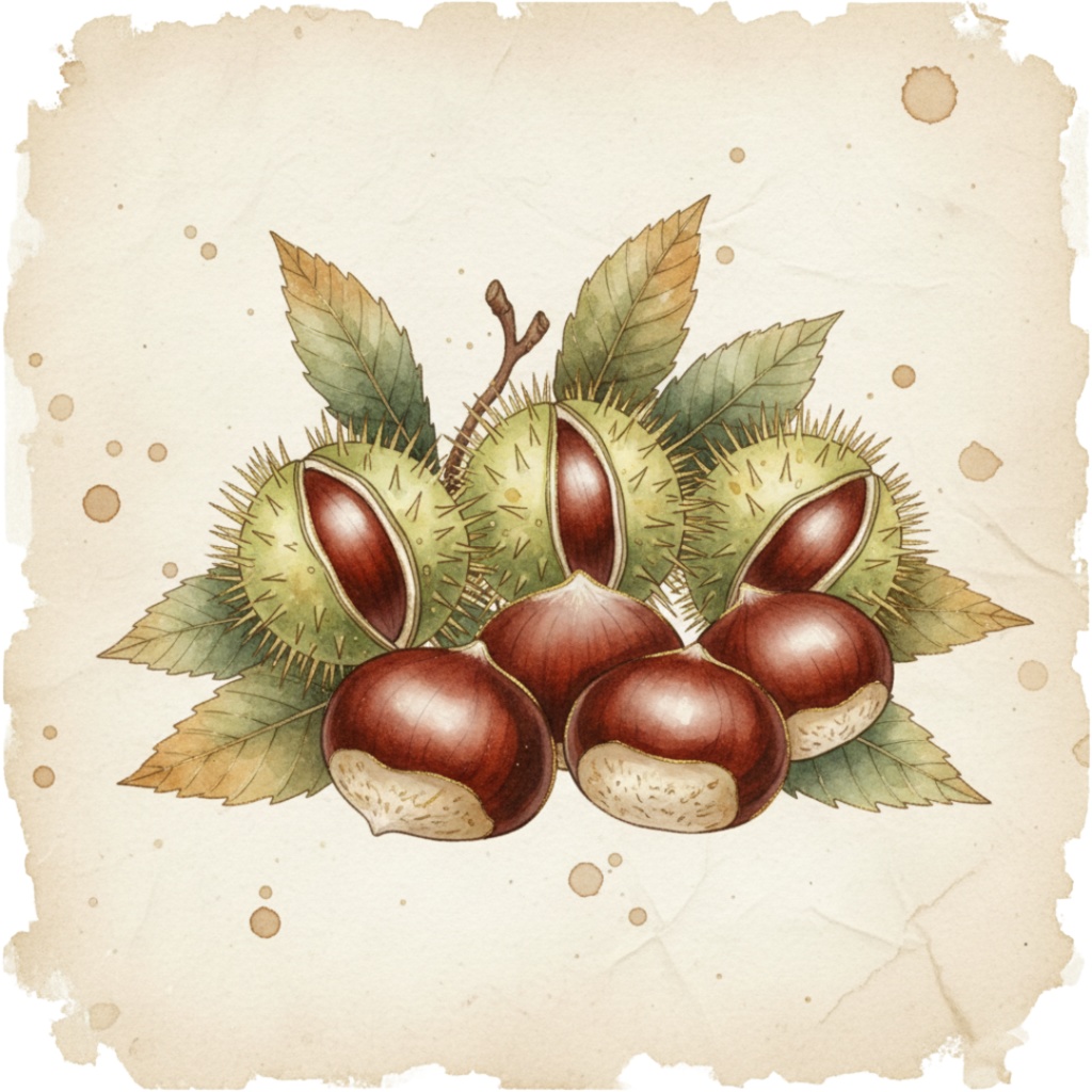 秋の訪れを告げる水彩クリップアート:アンティークフラワーコレクション(PNG)