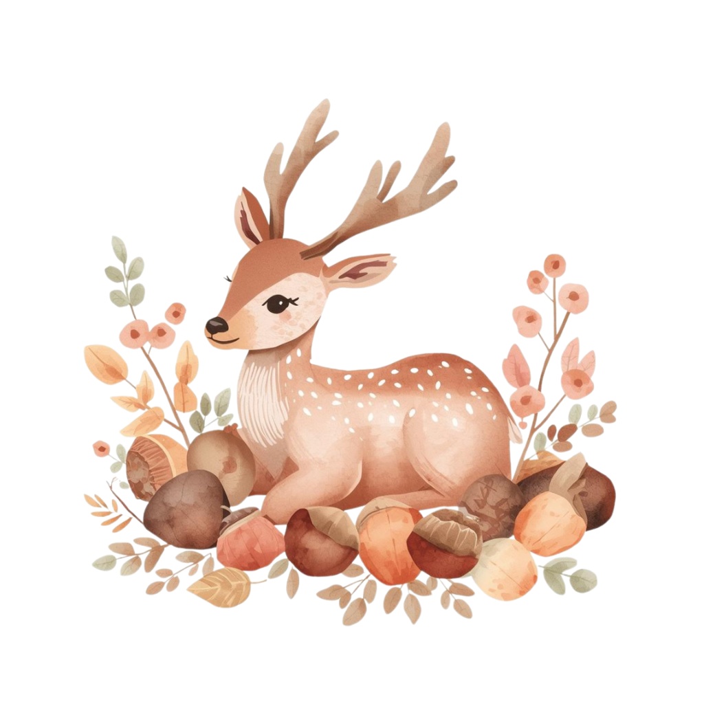 ふんわりピンクのクリスマス素材集 アンティーク×ナチュラル×水彩 Antique Pink Christmas Clipart