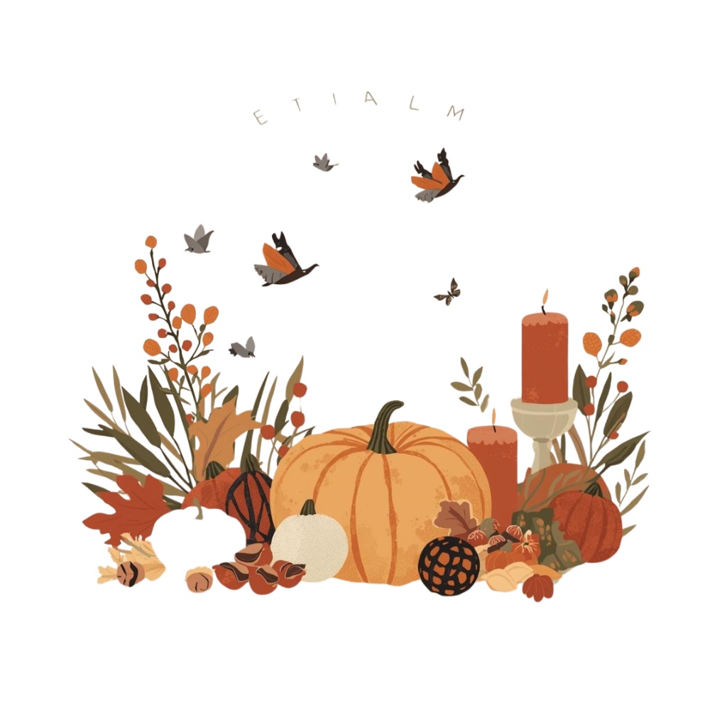 Halloween ClipArt Set|大人可愛いハロウィンクリップアート 40点セット(PNG・背景透過)