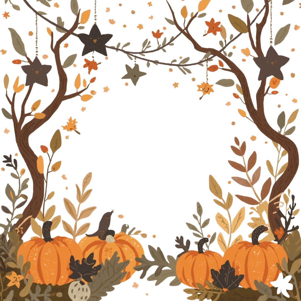 Halloween ClipArt Set|大人可愛いハロウィンクリップアート 40点セット(PNG・背景透過)