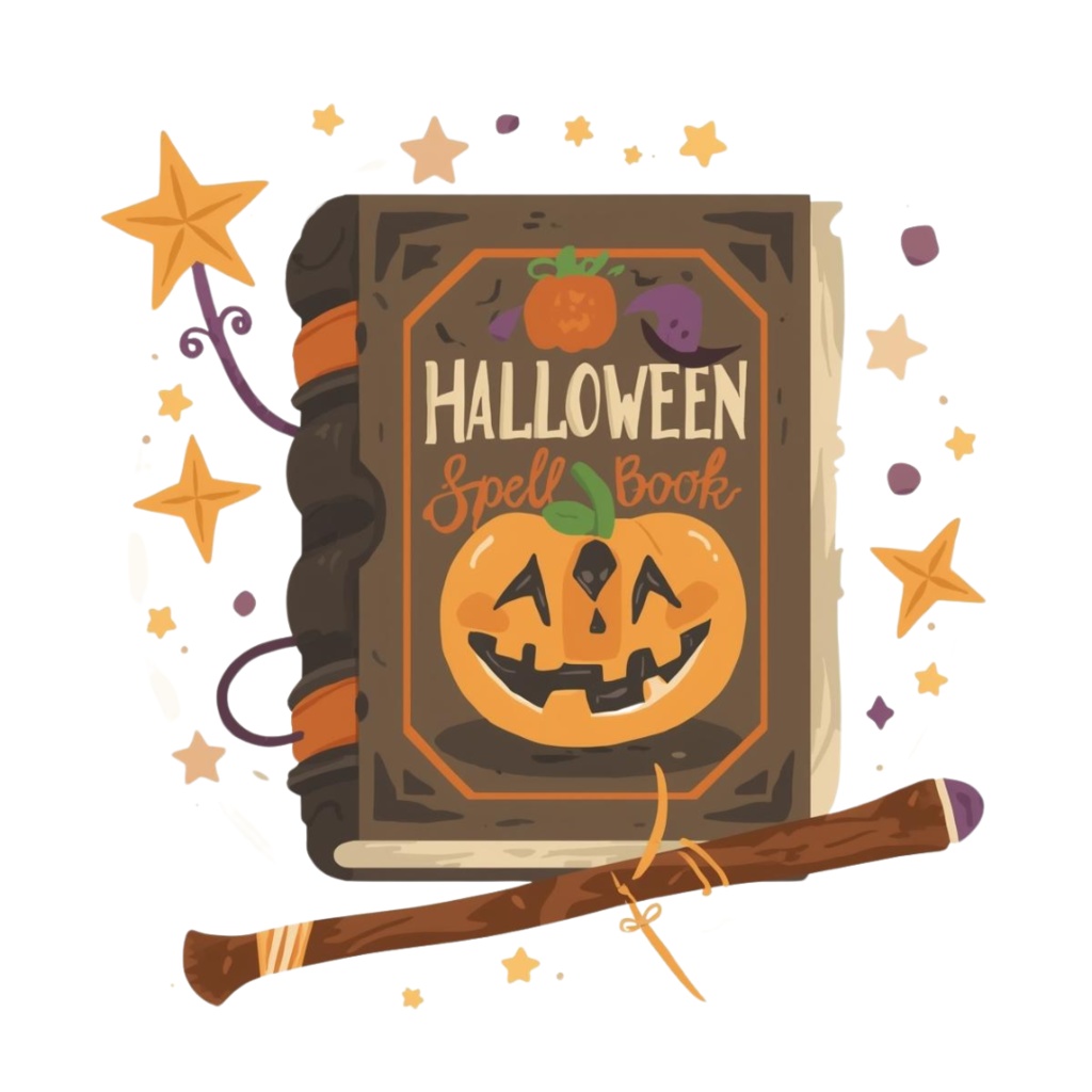 Halloween ClipArt Set|大人可愛いハロウィンクリップアート 40点セット(PNG・背景透過)