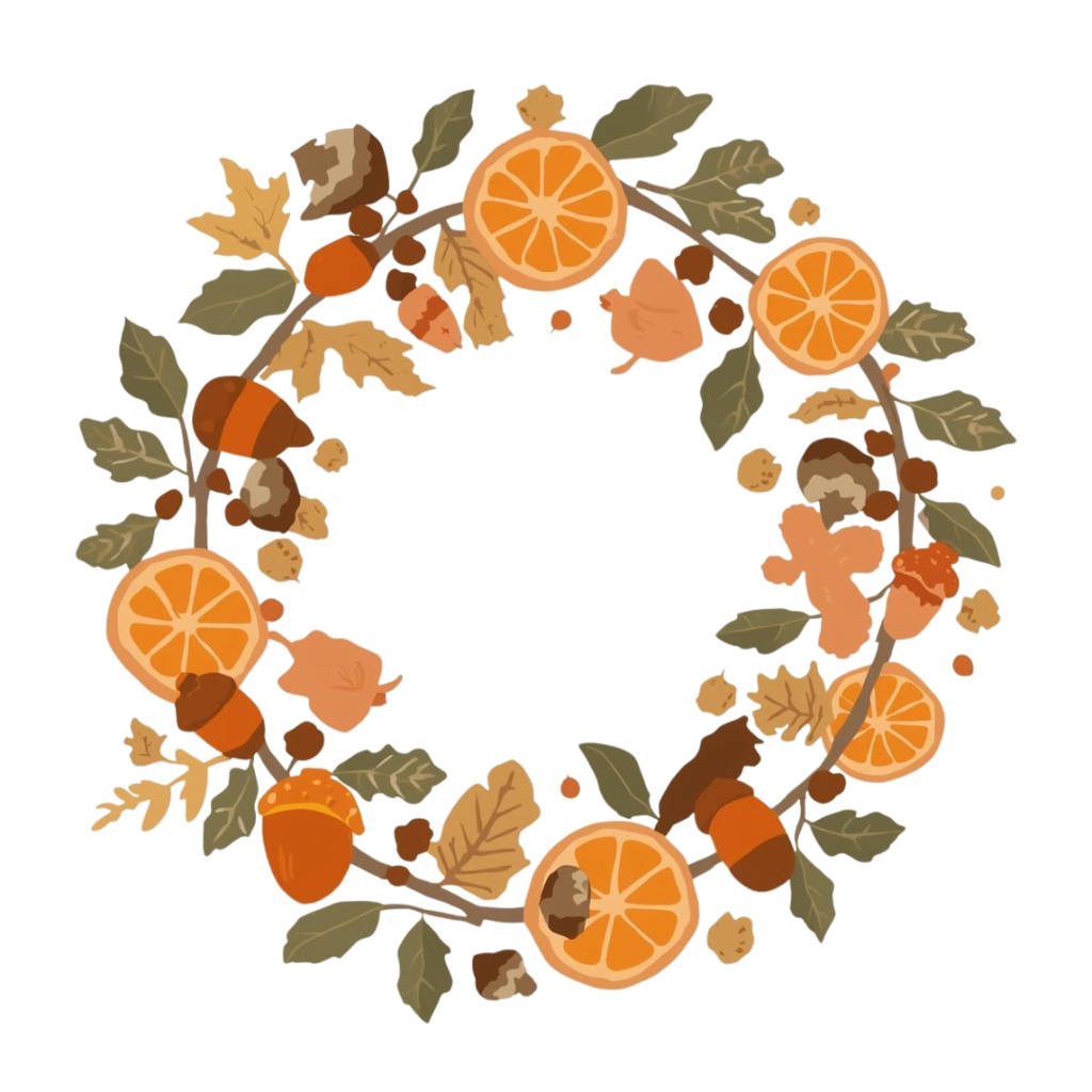 Christmas ClipArt Set|ナチュラルで大人可愛いクリスマスクリップアート20点セット(PNG・背景透過)