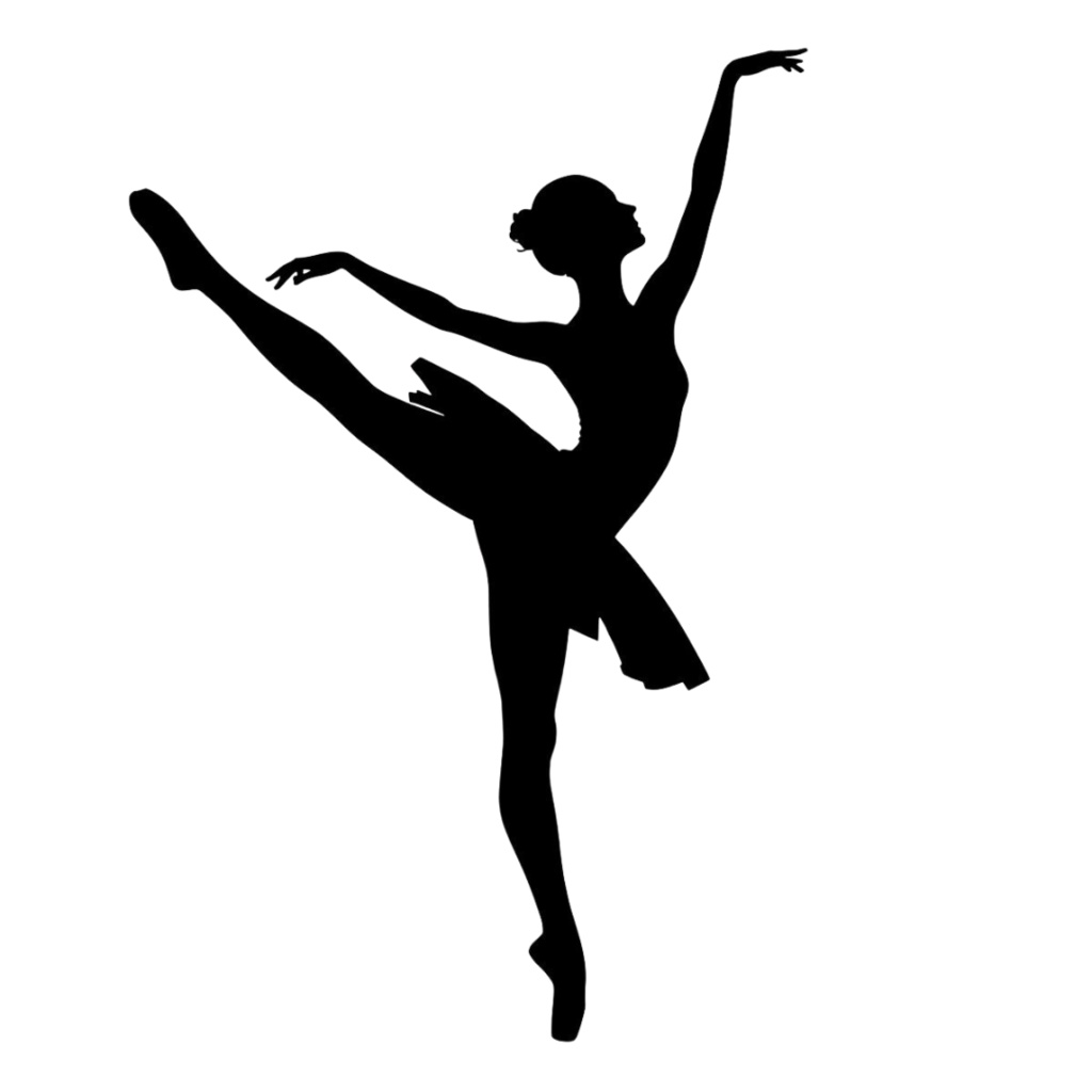 バレエ シルエット 素材集|エレガントなバレリーナ PNG 30枚セット