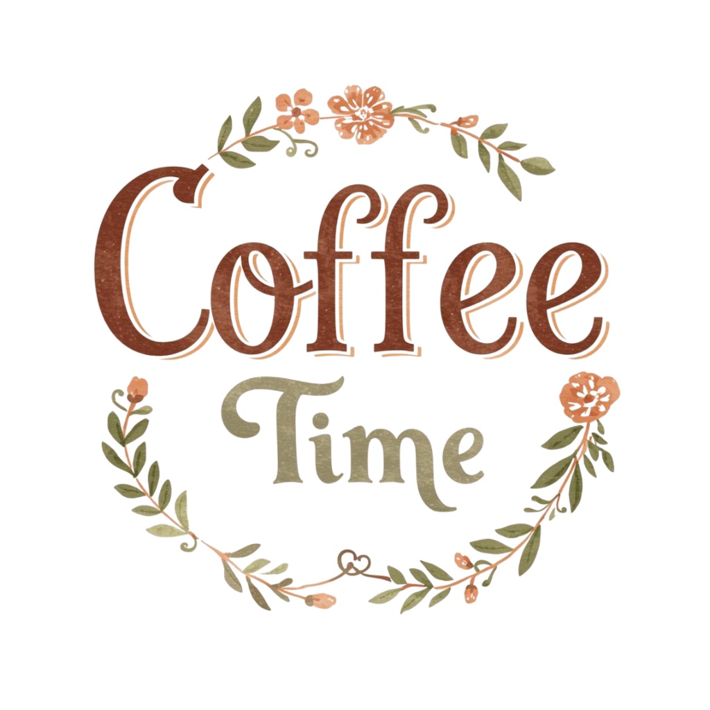 Antique Café ClipArt – 20 Vintage Coffee & Tea Illustrations (PNG Download) (アンティークカフェ クリップアート 20点セット)