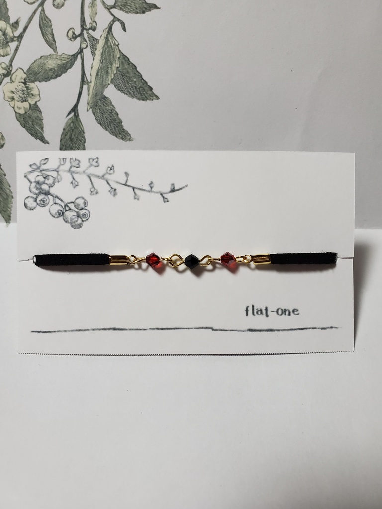 スエード紐ブレスレット(天谷奴零)