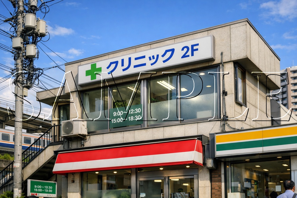 【フリー背景素材】『色んな病院』/全11種類・23枚/商用利用OK!クレジット表記不要!/自由に加工OK!
