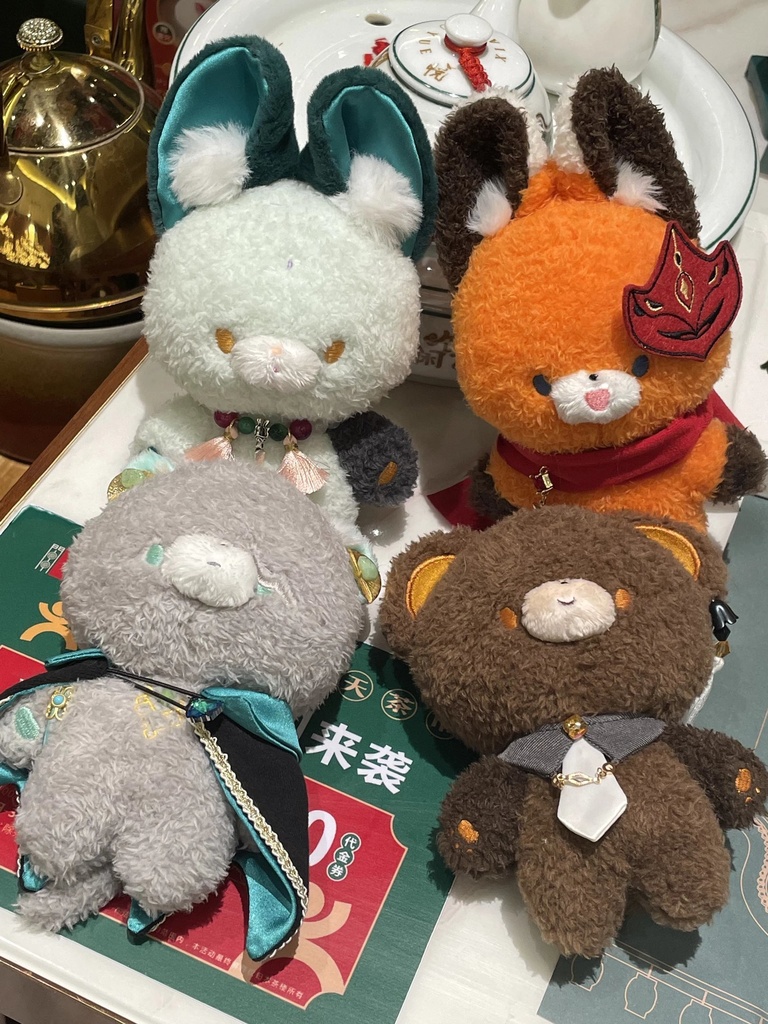 原神 アルハイゼン タルタリヤ 鍾離 魈 ぬいぐるみ 着せ替え 15cm