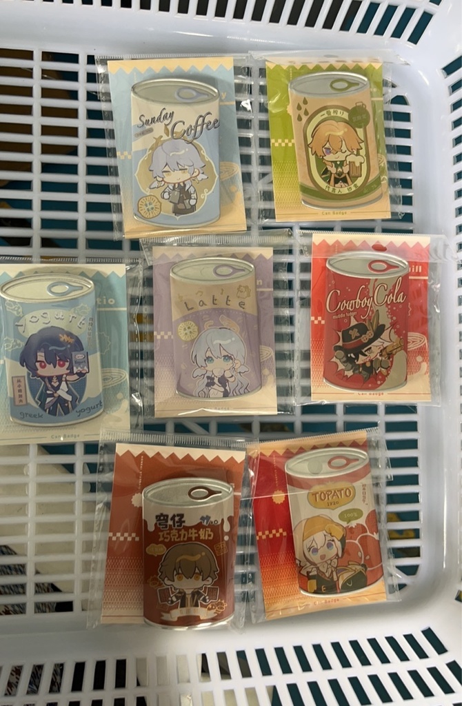 崩壊スターレイル 缶バッジ 穹 アベンチュリン レイシオ ブートヒル サンデー ロビン トパーズ