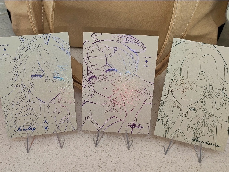 崩壊スターレイル アベンチュリン アクリルスタンド アクスタ アクセサリースタンド 缶バッジ ポラロイドカード