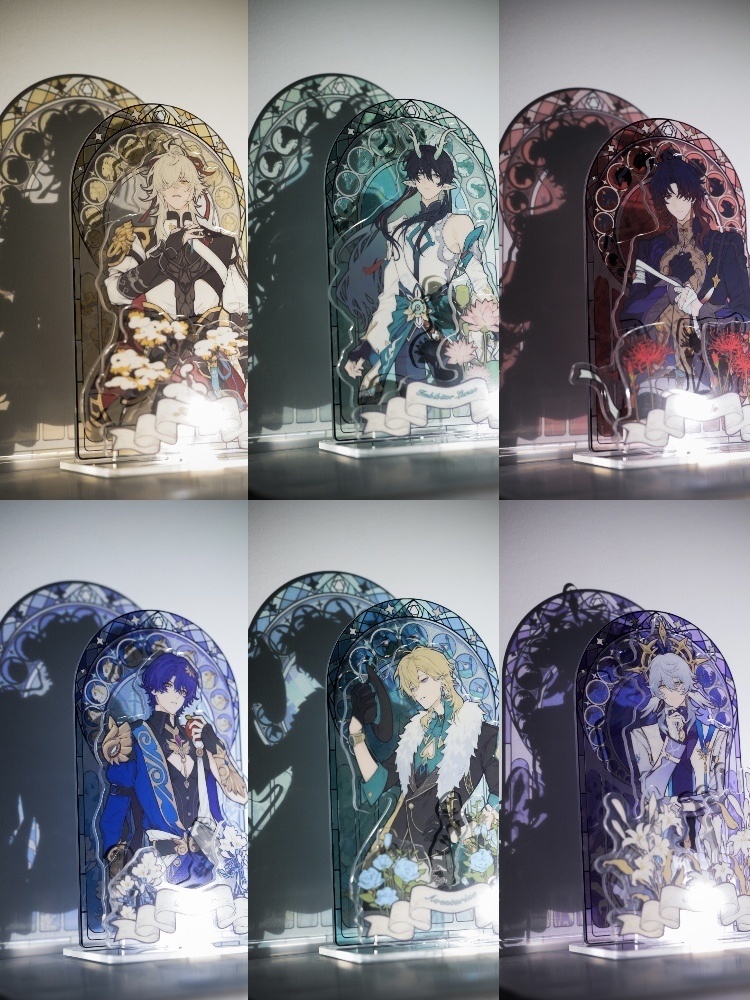 【在庫品】アベンチュリン　レイシオ　サンデー　景元　刃　飲月　アクリルスタンド　タロットカード　缶バッジ