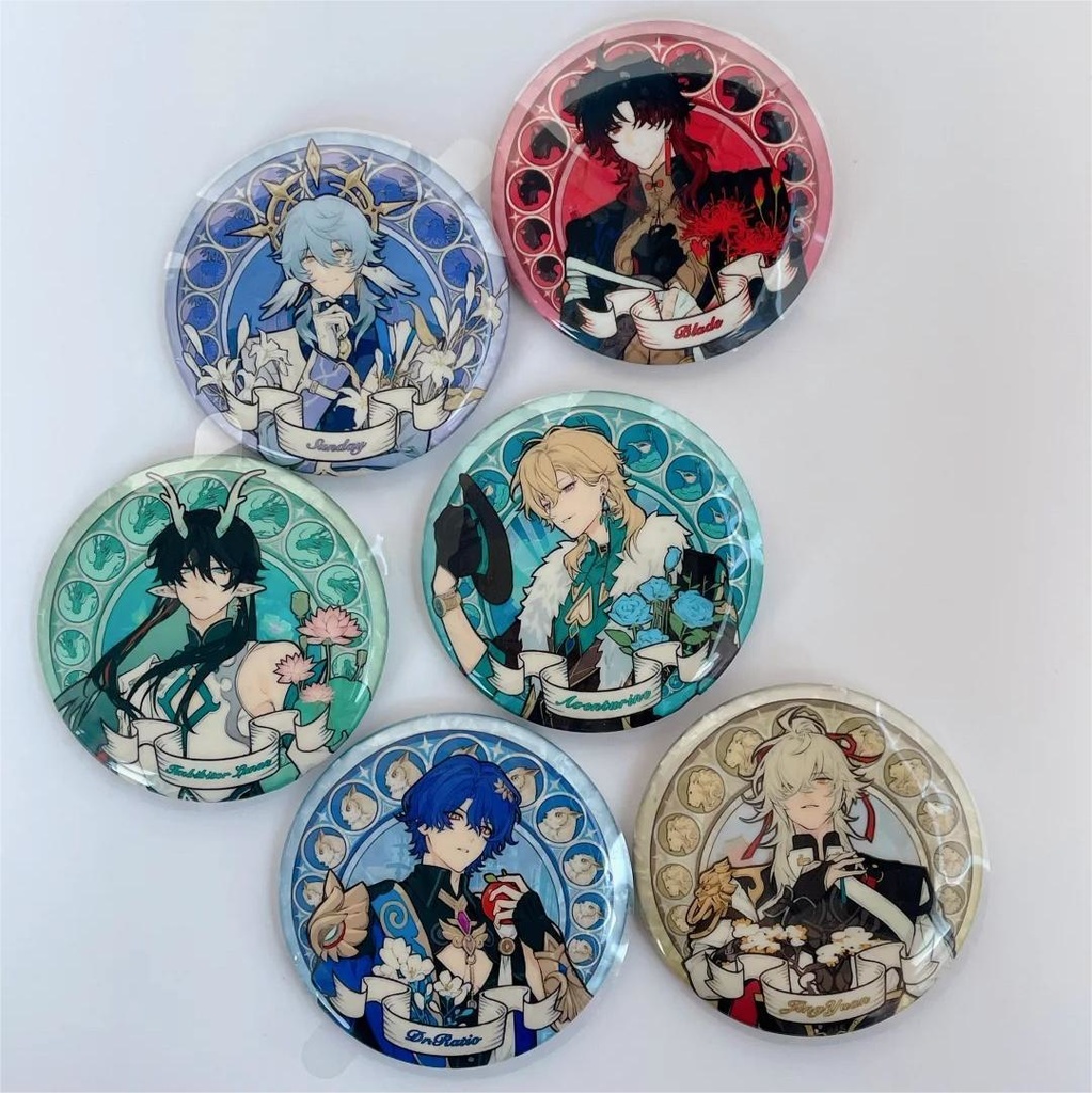 【在庫品】アベンチュリン レイシオ サンデー 景元 刃 飲月 アクリルスタンド タロットカード 缶バッジ