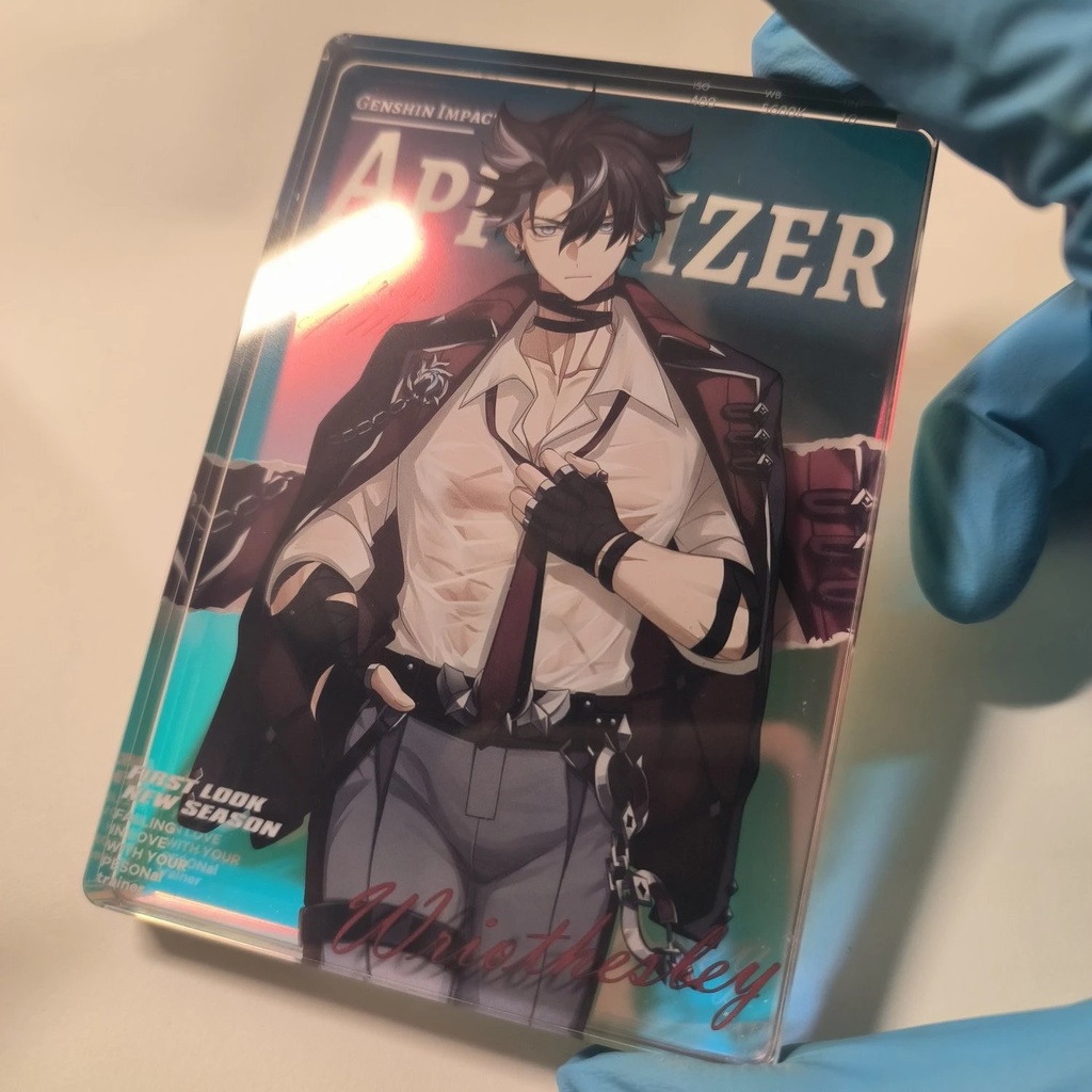 原神 リオセスリ アクリルスタンド アクリルブロック