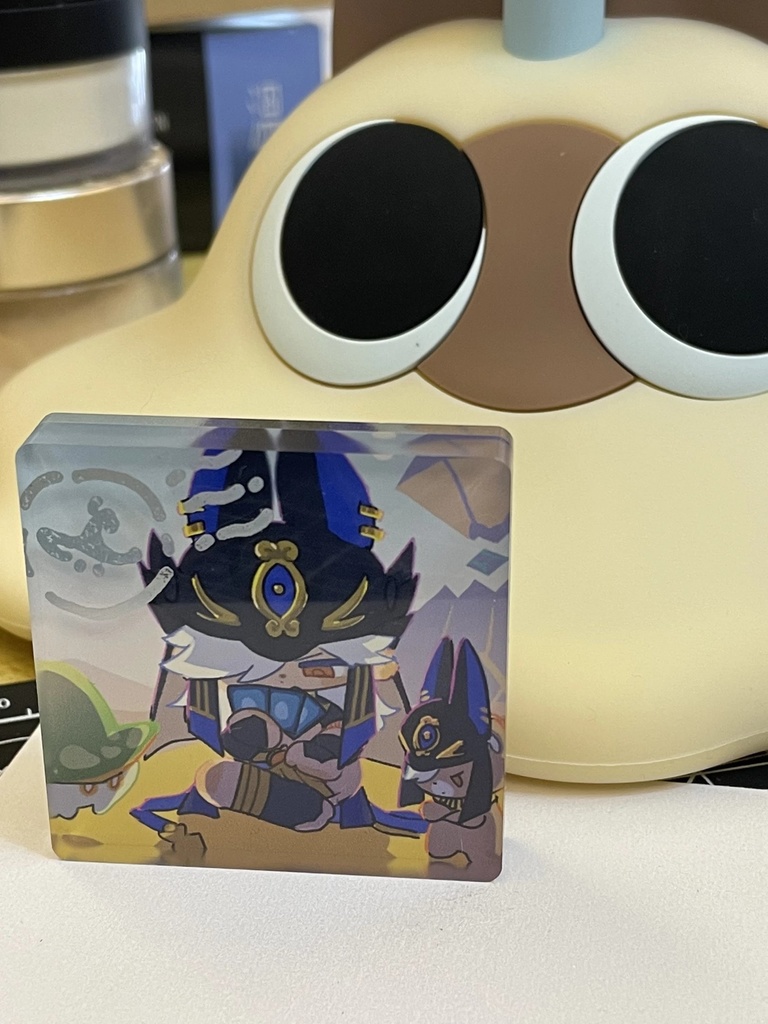 原神 アルハイゼン カーヴェ ティナリ セノ アクリルブロック レーザーチケット