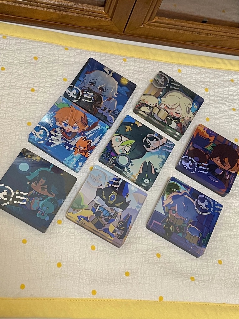 原神 アルハイゼン カーヴェ ティナリ セノ アクリルブロック レーザーチケット