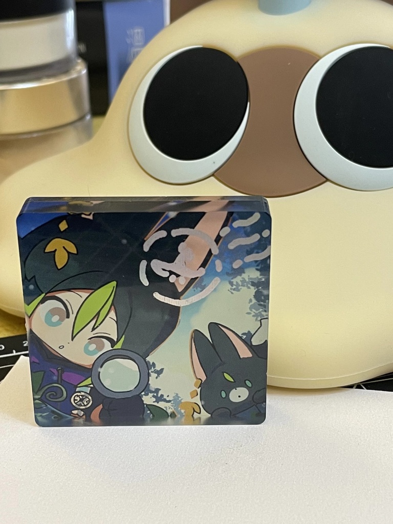 原神 アルハイゼン カーヴェ ティナリ セノ アクリルブロック レーザーチケット