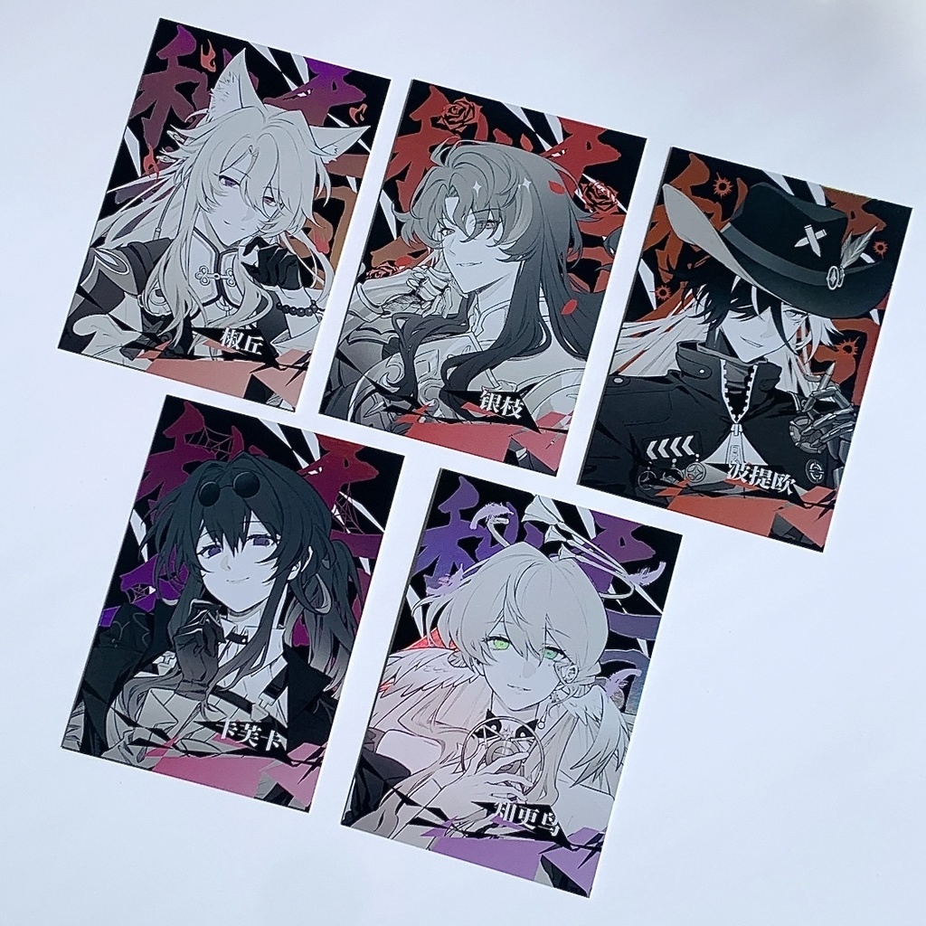 崩壊スターレイル カフカ ブートヒル 椒丘 ロビン アルジェンティ サンデー アクリルブロック レーザーカード