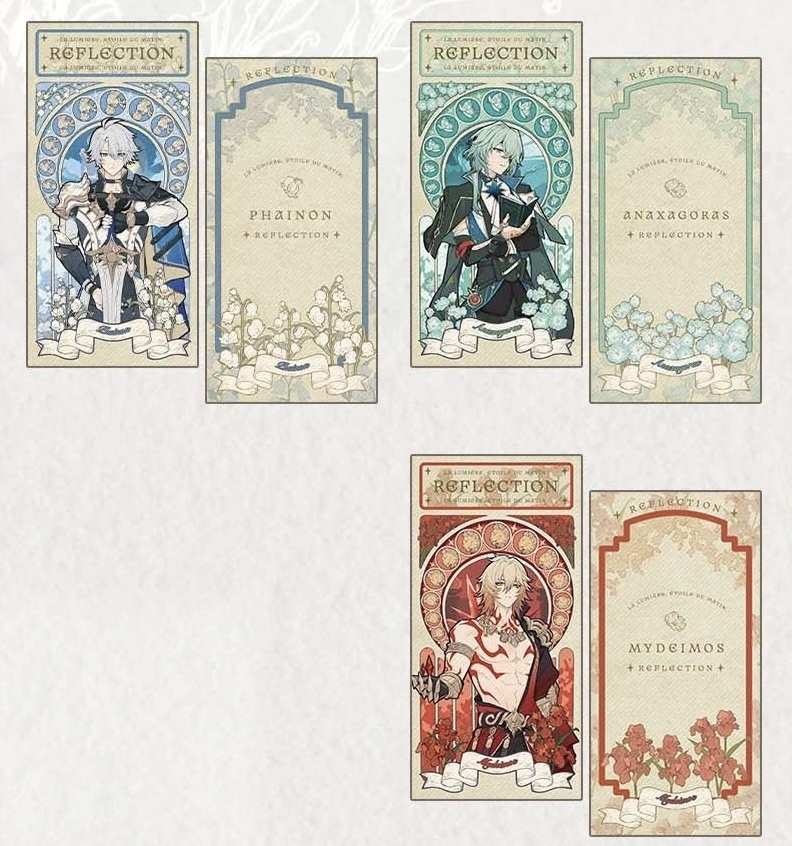 【在庫品】アナイクス モーディス ファイノン アクリルスタンド タロットカード 缶バッジ