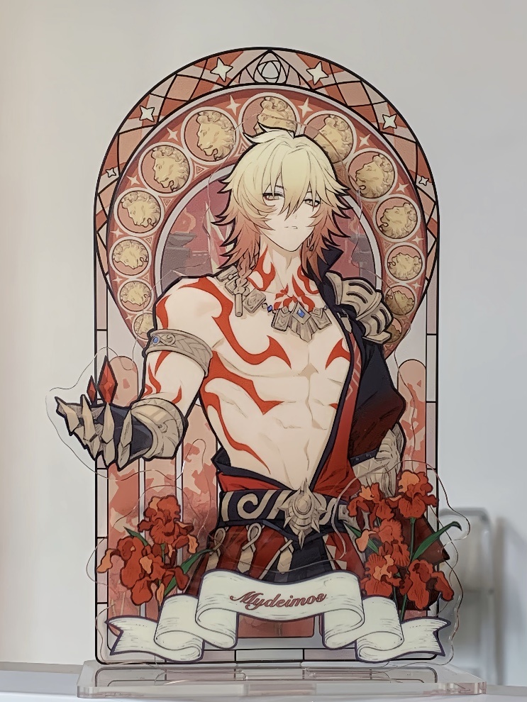 【在庫品】アナイクス モーディス ファイノン アクリルスタンド タロットカード 缶バッジ