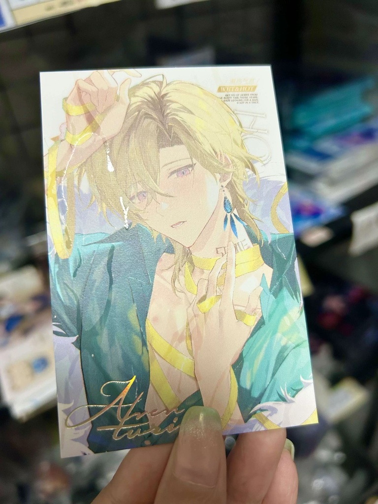 崩壊スターレイル アベンチュリン レイシオ サンデー ポラロイドカード アクリルブロック