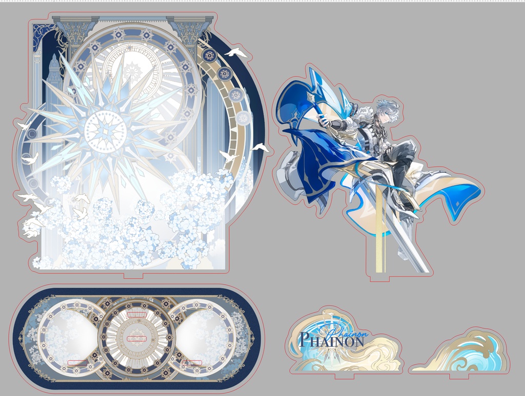 崩壊スターレイル ファイノン タイ クリアカード コースター おまけ付き 崩壊スターレイル ファイノン タイ クリアカード コースター