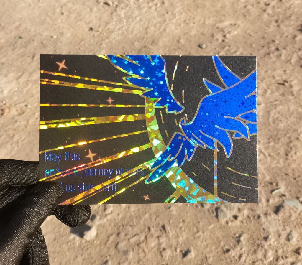 崩スタ　サンデー　ポストカード