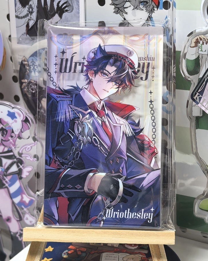 原神　リオセスリ　アクリルブロック