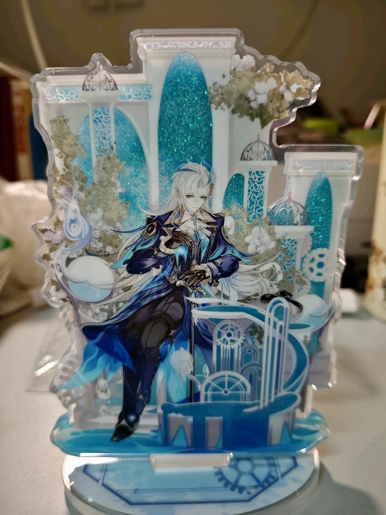 原神　ヌヴィレット　流砂アクスタ