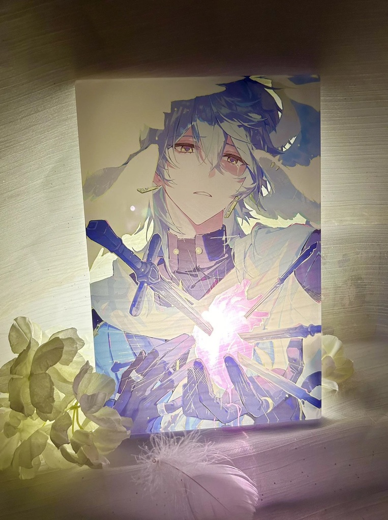 サンデー 色紙 アクリルブロック