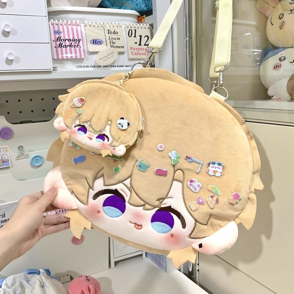 崩スタ ビッグフェイスバッグ 小銭入れ
