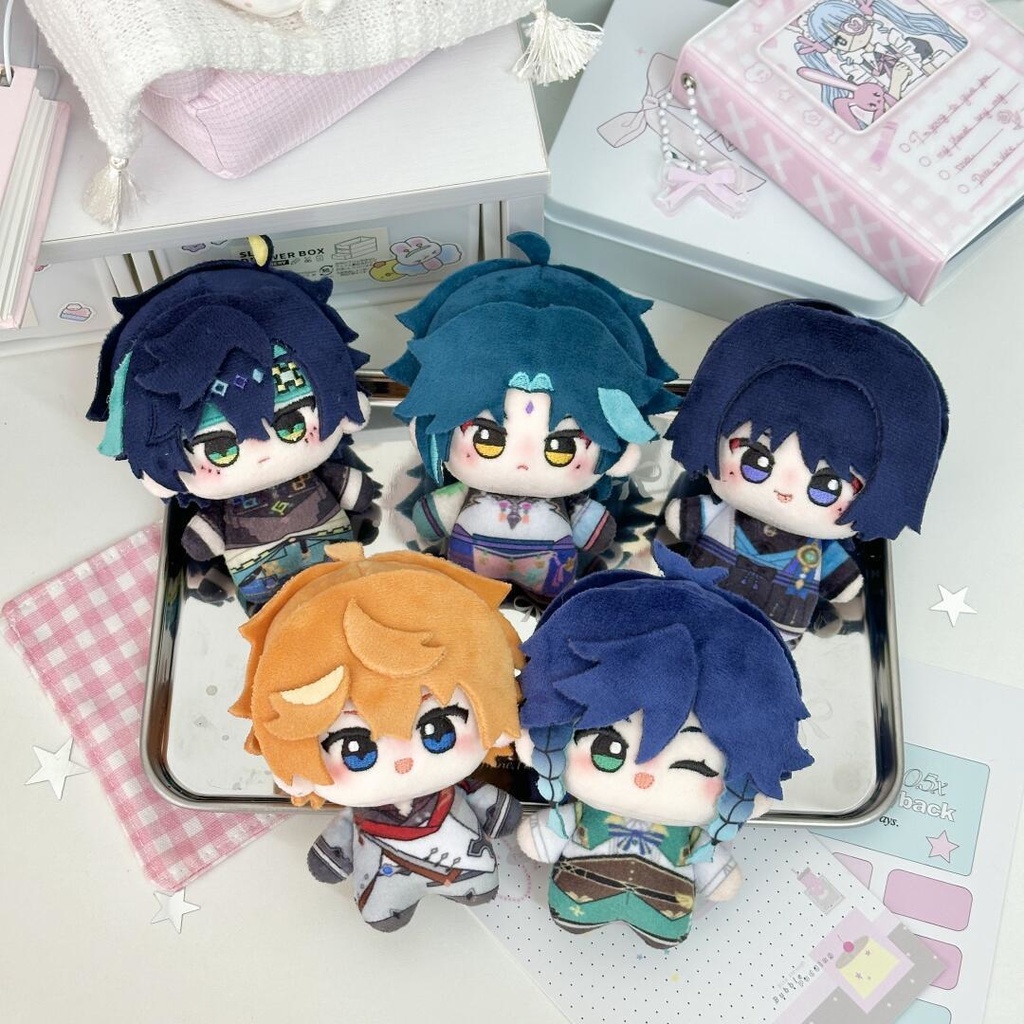 【予約】原神 タルタリヤ 鍾離 ウェンティ キィニチ 魈 放浪者 ぬいぐるみ 10cm