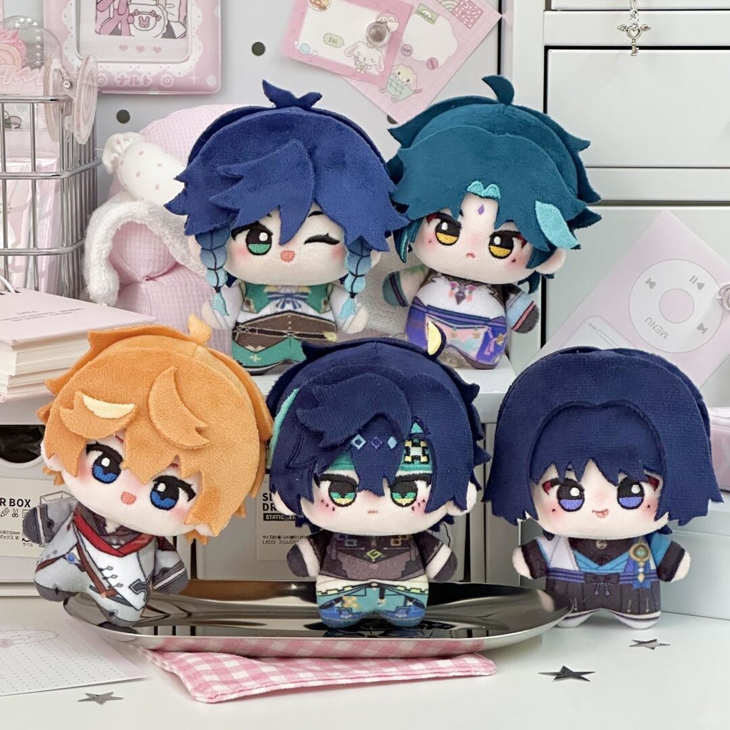 【予約】原神　タルタリヤ　鍾離　ウェンティ　キィニチ　魈　放浪者　ぬいぐるみ　10cm