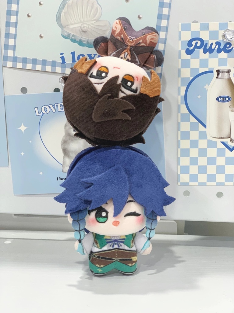 【予約】原神 タルタリヤ 鍾離 ウェンティ キィニチ 魈 放浪者 ぬいぐるみ 10cm