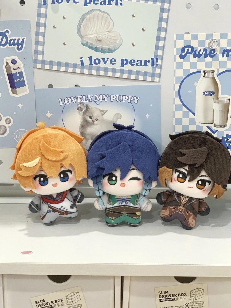 【予約】原神 タルタリヤ 鍾離 ウェンティ キィニチ 魈 放浪者 ぬいぐるみ 10cm