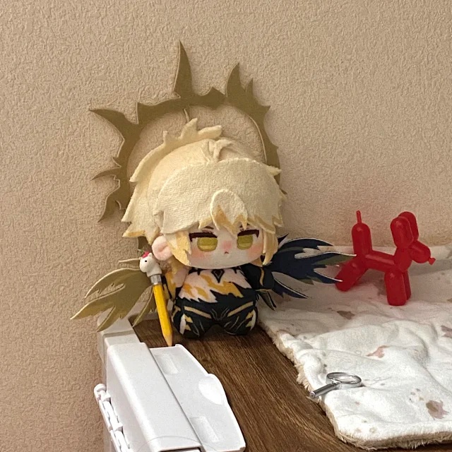 【予約】ファイノン 第二形態 ぬいぐるみ 10cm 光輪と翼付き