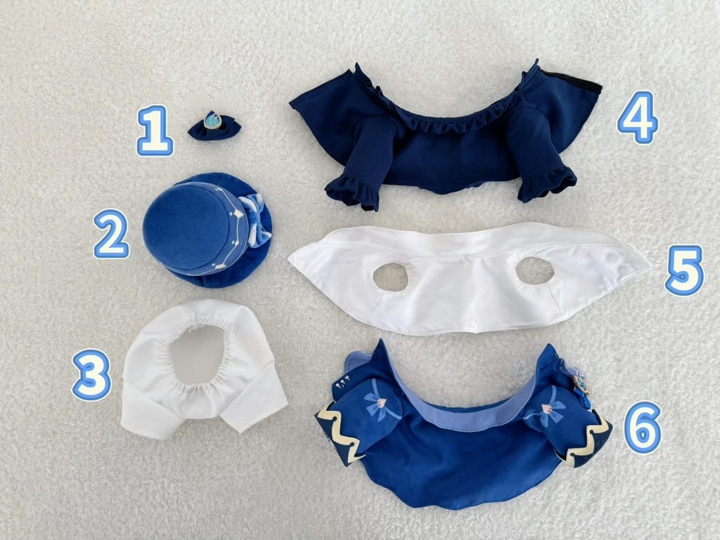 【予約】フリーナ 20cmぬいぐるみ お座り型