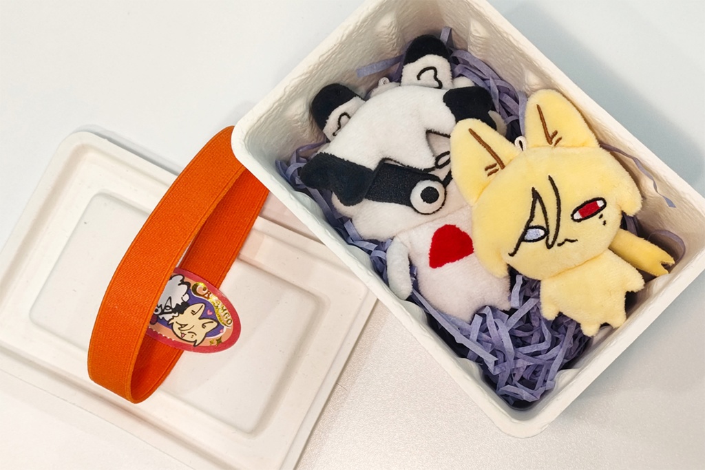 【予約】ヒューゴ&ライカン ぬいぐるみ 10cm