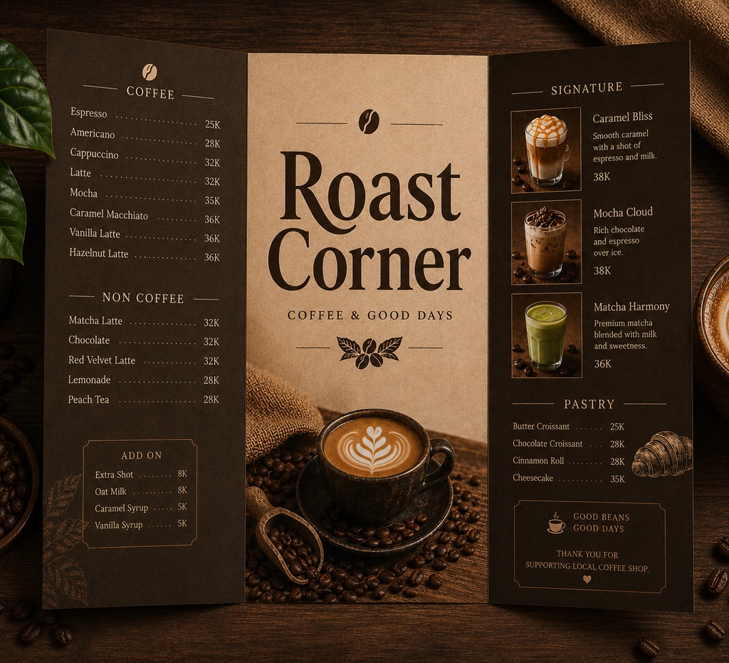 Roast Ledger|モダン・コーヒー セリフ欧文フォント