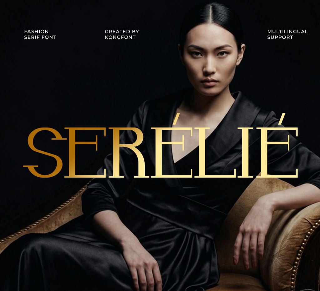 Serelie|モダン・ファッション エレガントセリフ欧文フォント
