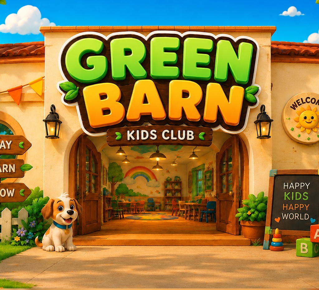 Green Field|キッズ・ファーム ポップディスプレイ欧文フォント