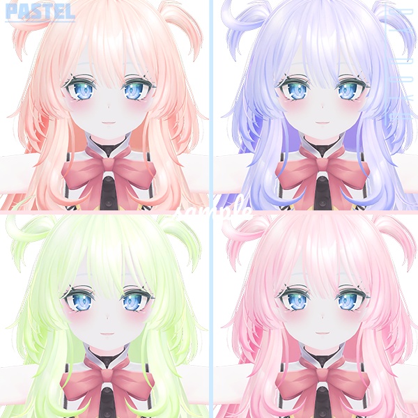 Selestia Hair Color Texture