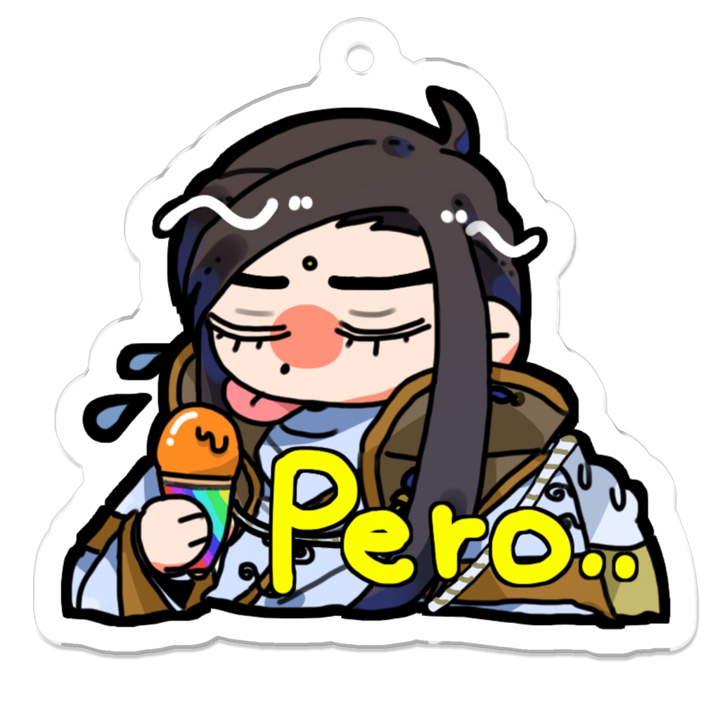 あちあちきろりんアクキー