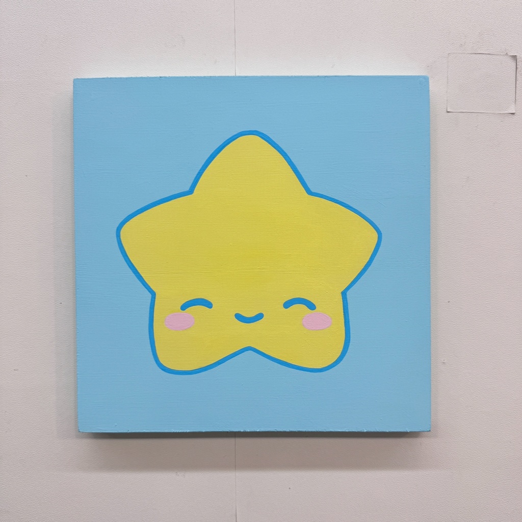 スクエアパネル【にこにこ星さん】