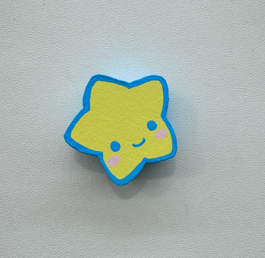 シルエットパネル小【にこ星】