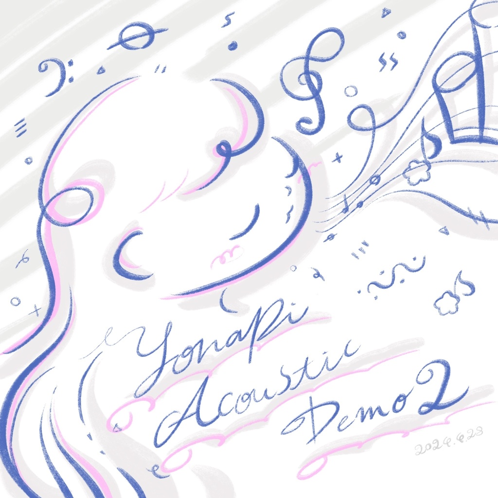 CD-R「Yonapi Acousic Album demo 2」
