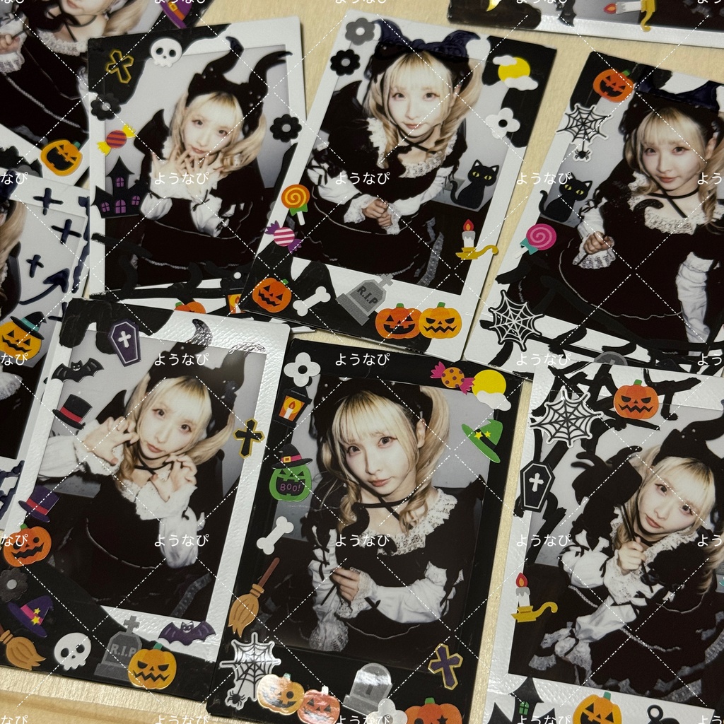 【デコチェキ】悪魔ロリータちゃん🖤
