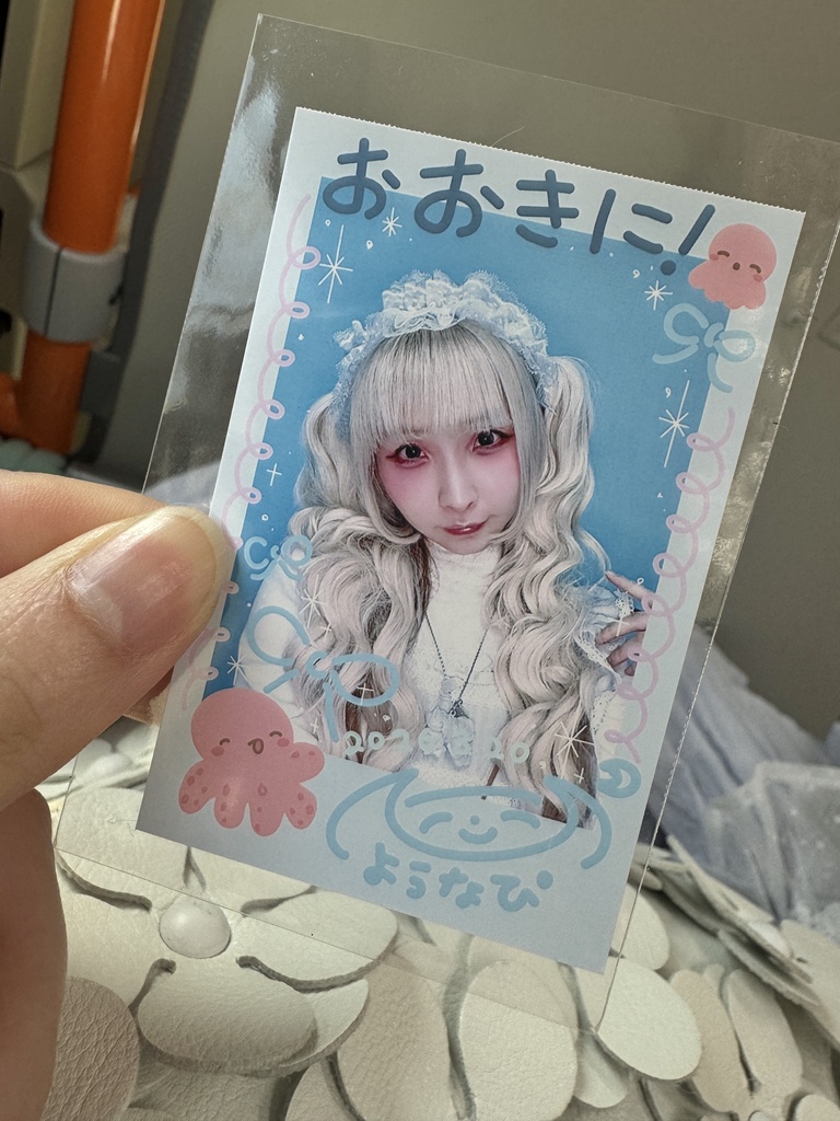 3/20おおきに！チェキ風カード