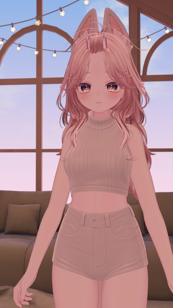 【プラム /Plum】優しいお姉さん Plum Face Blendshapes