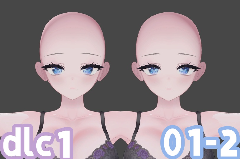 【ミルティナ /Milltina】Milltina Face Blendshapes Milltina01