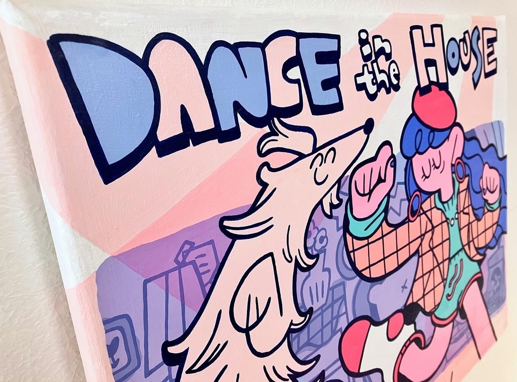 原画「DANCE in the HOUSE」